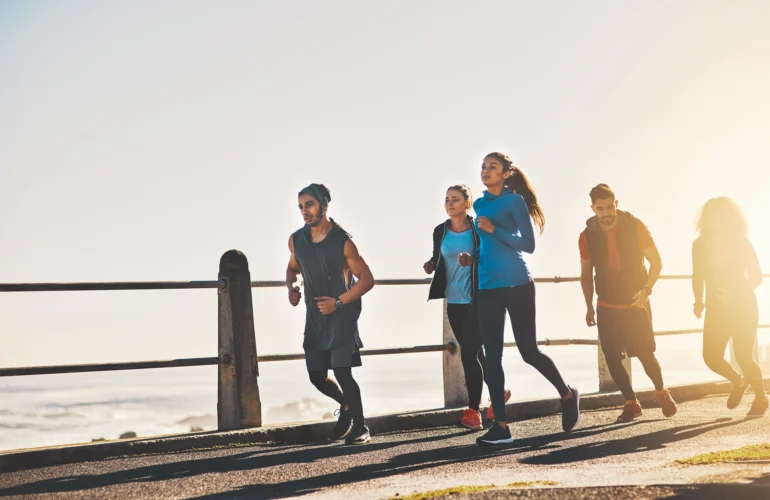 ممارسة اللياقة البدنية في الهواء الطلق