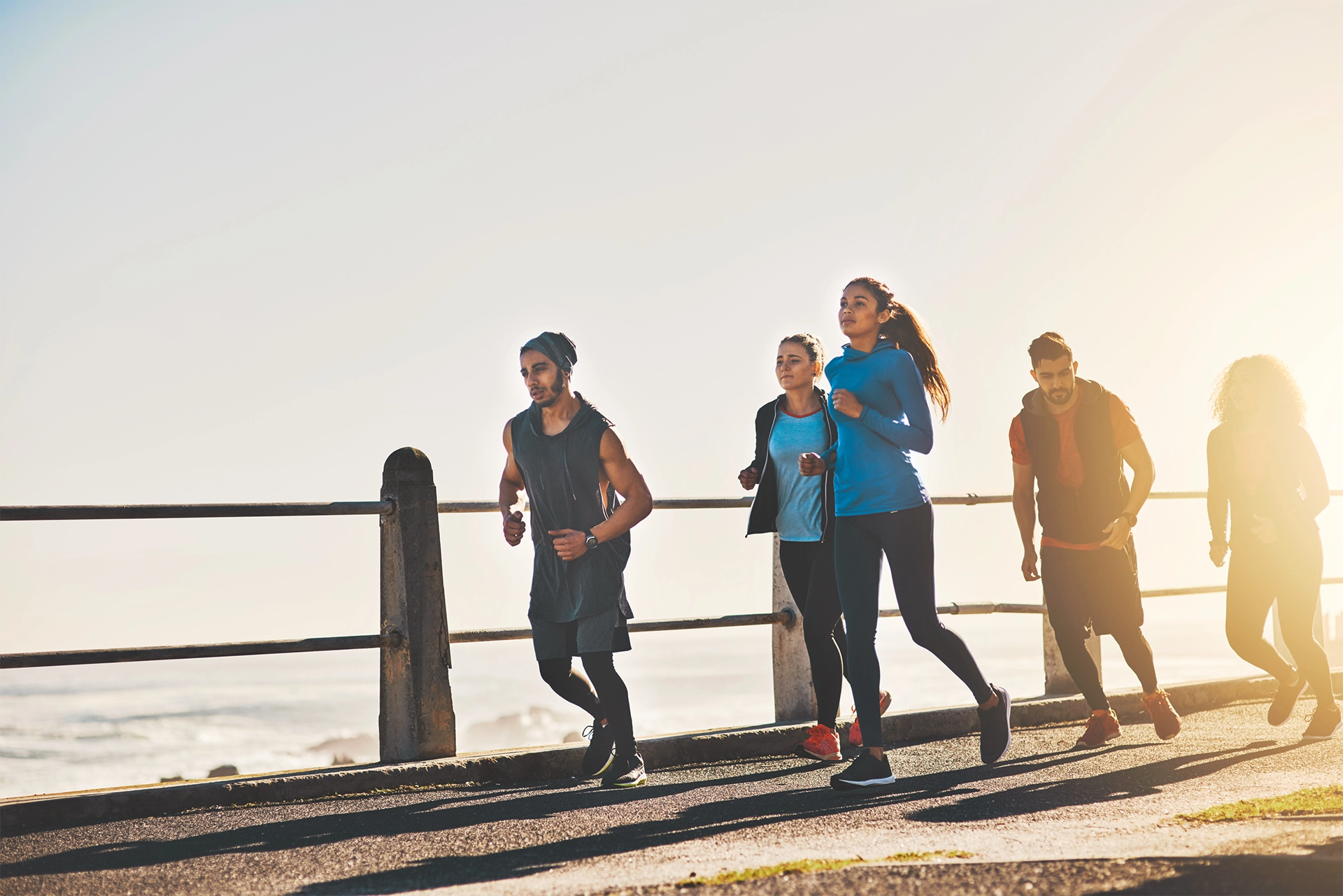 ممارسة اللياقة البدنية في الهواء الطلق